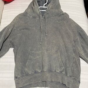 Woman’s Gray j&co Hoodie Sweater